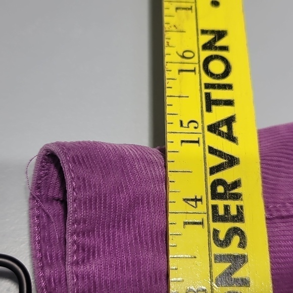 J. CREW Matchstick Lavender Pastel Goth Aesthetic Corduroy Straight Leg Pants - Picture 6 of 10